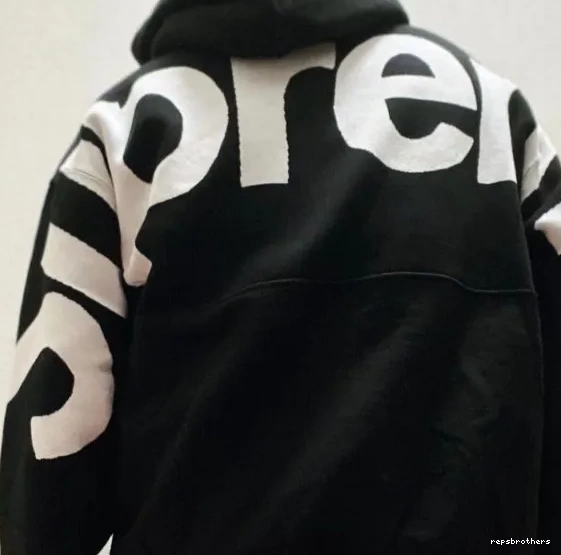 S JACQUARD Grey XL BIG Back LOGO SWEATSHIRT LOGO Sweatshirt Hoodie HOODED M Big L Black 1022